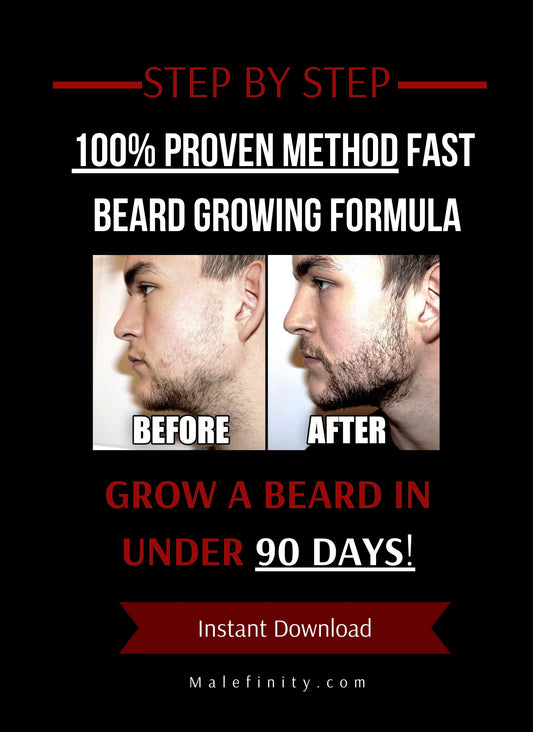 100% Proven Method: Beard Growing Formula  (Instant Download)