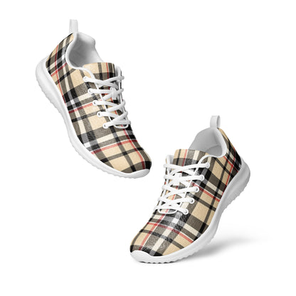 Men’s Luxury Plaid Athletic shoes