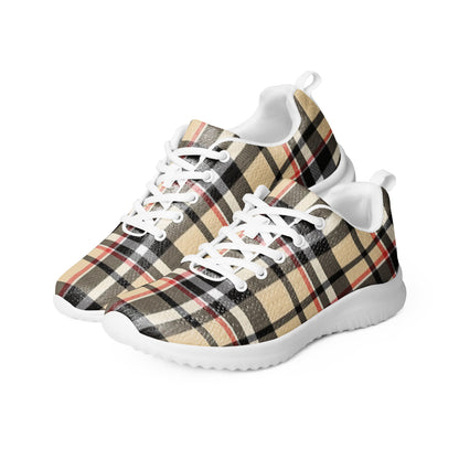 Men’s Luxury Plaid Athletic shoes