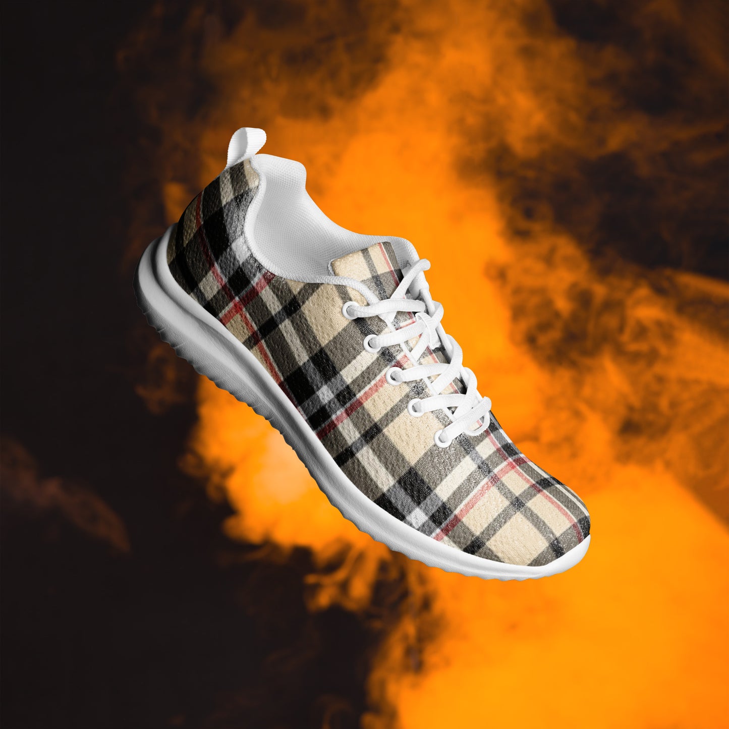 Men’s Luxury Plaid Athletic shoes