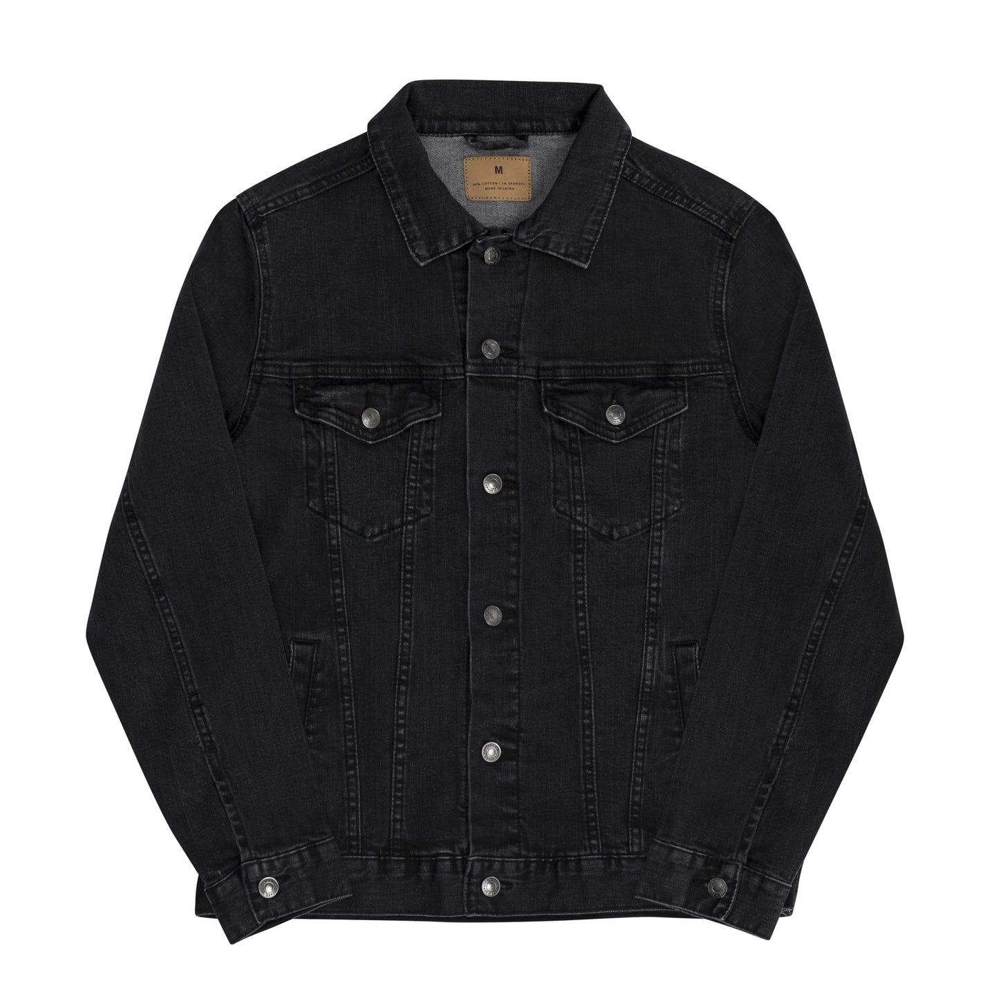 LUXURY BLACK DEMIN JACKET