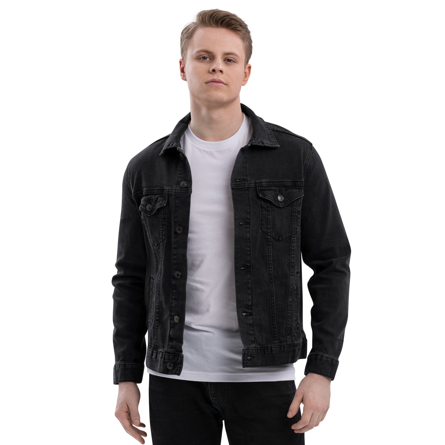 LUXURY BLACK DEMIN JACKET